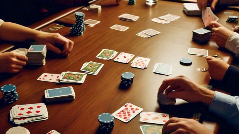 Game đánh bài ăn tiền thật thu hút nhiều người chơi